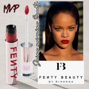 Fenty Velvet Liquid Lipstick in MVP (Universal Red)